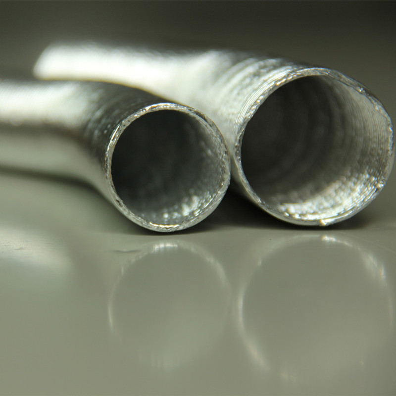 aluminum fiberglass heat protection tube