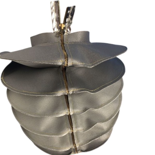 fabric bellows with zipper