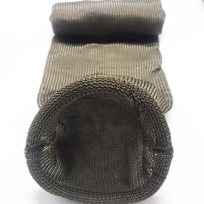 Basalt Fiber Knitted Conformable Exhaust Pipe Insulation Sleeve