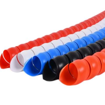 PP Spiral Wrap Guard for hydraulic hose abrasion protection