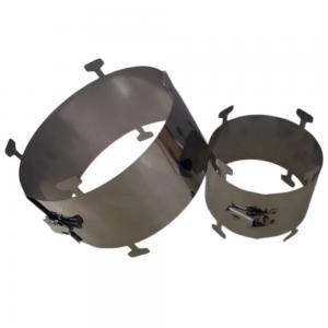 Protectores de brida de acero inoxidable | Cubiertas tipo banda | BSTFLEX