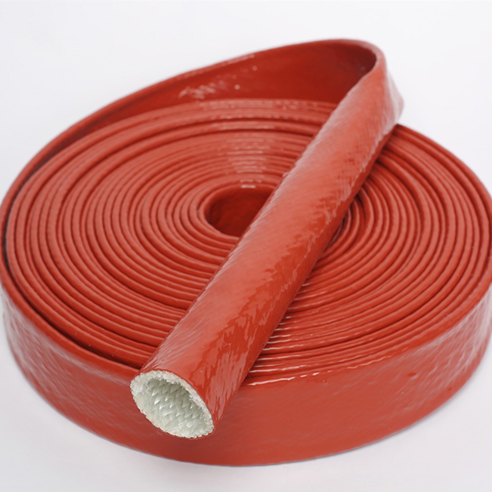 manga de manguera de alta temperatura Firesleeve  DIN54837  DIN5510-2 prueba de fuego