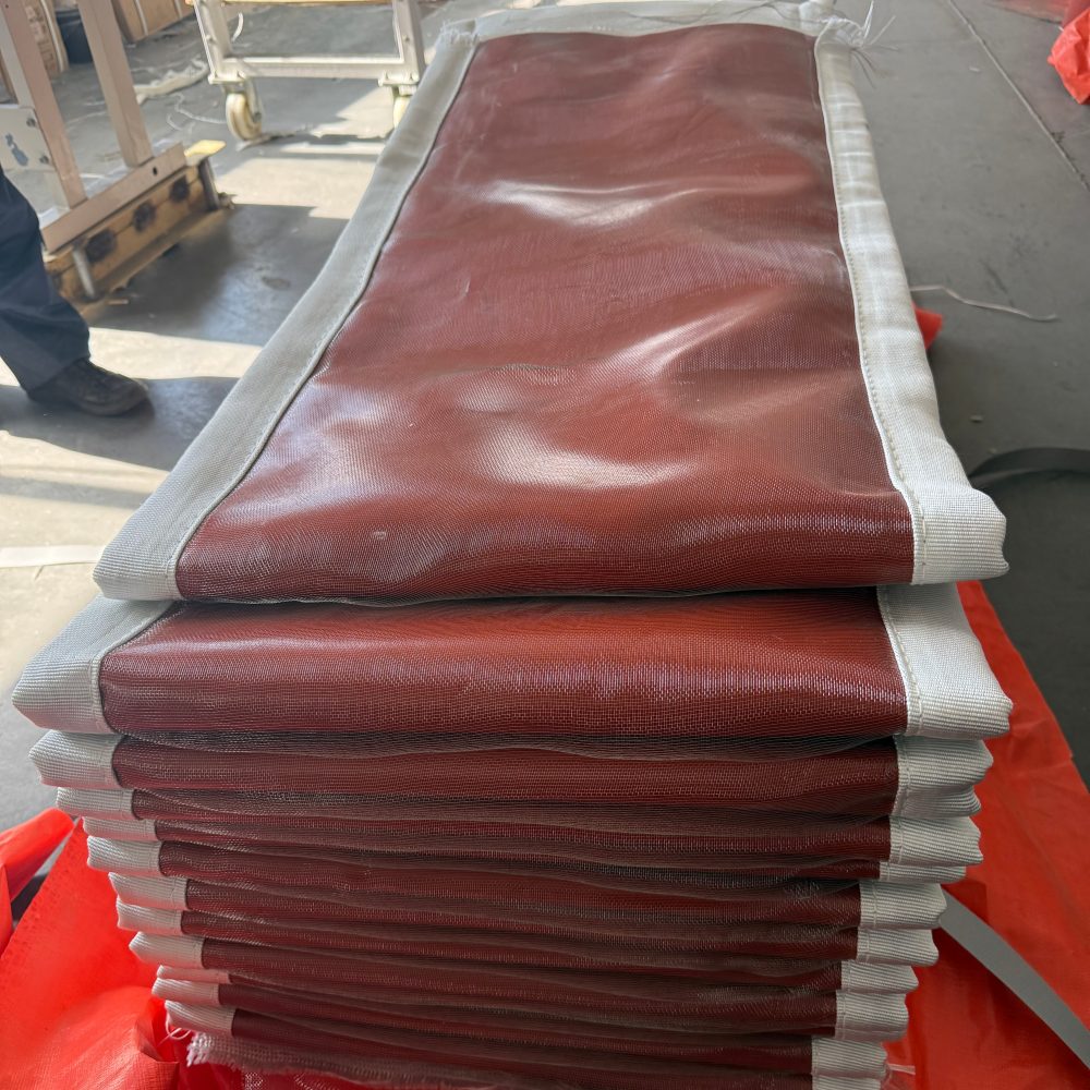 Materiales para juntas de expansión de tela: PTFE, silicona, fibra de vidrio y sílice