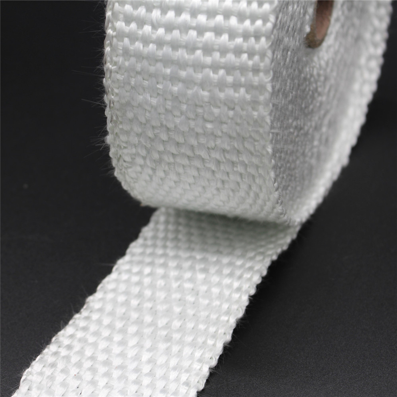 cinta de fibra de vidrio tejida de alta temperatura